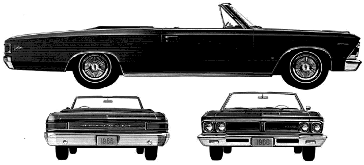 CAR blueprints 1966 Acadian Beaumont Custom 