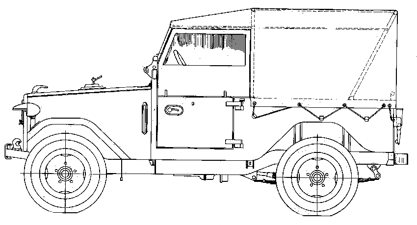 1952 Alfa Romeo Matta Truck blueprint