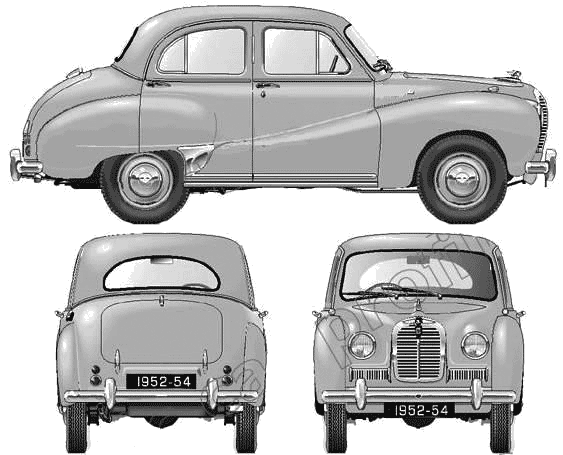 1952 Austin A40 Somerset Sedan