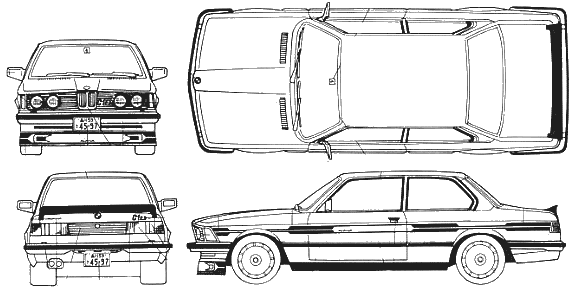 Alpina 3 Series. 1978 BMW 3-Series E21 323
