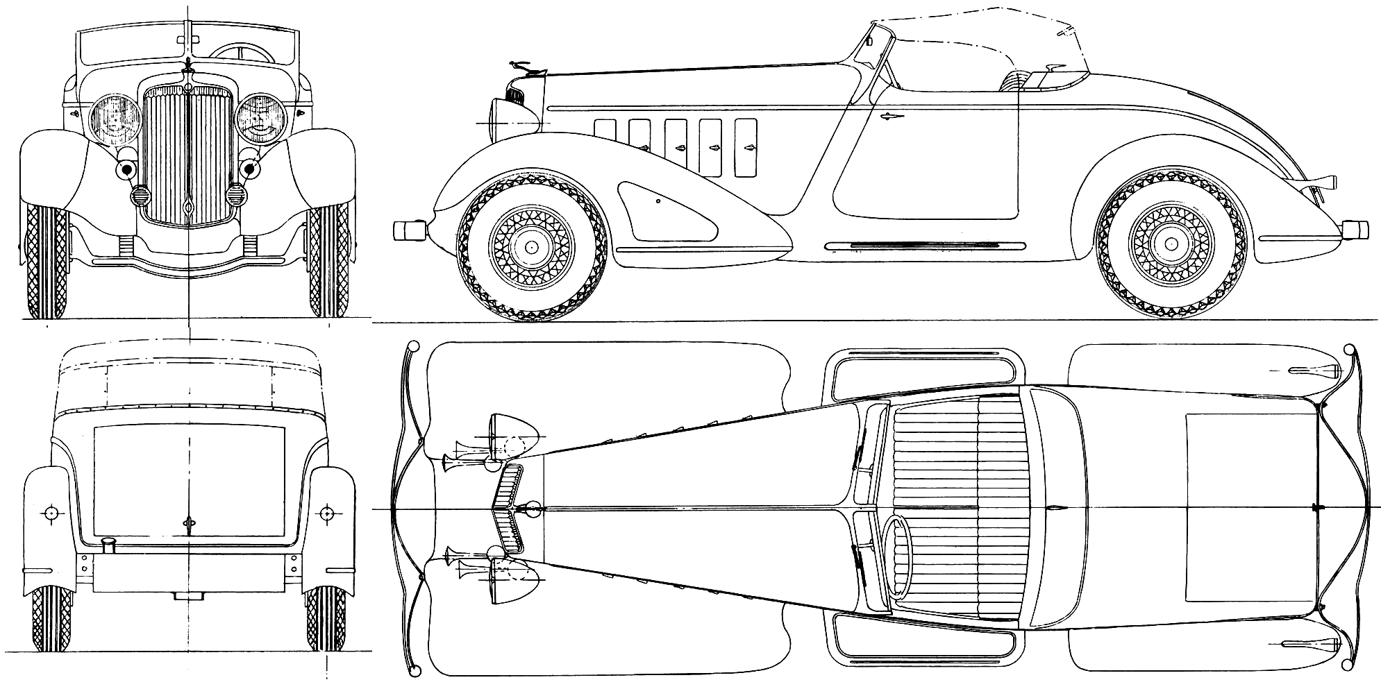 1932 Ford blueprint #7