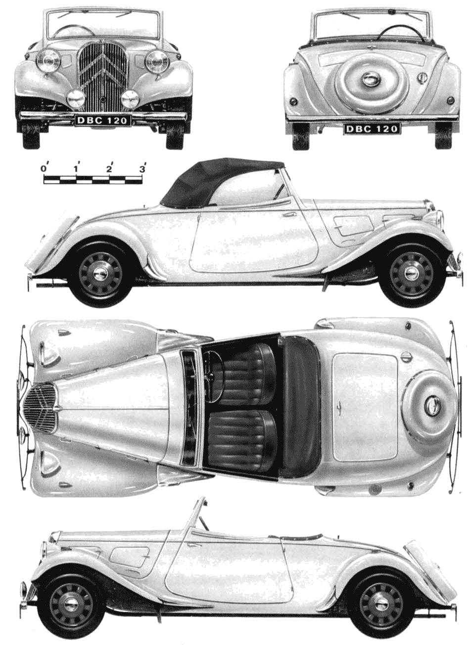 1939 Citroen 11CV legre