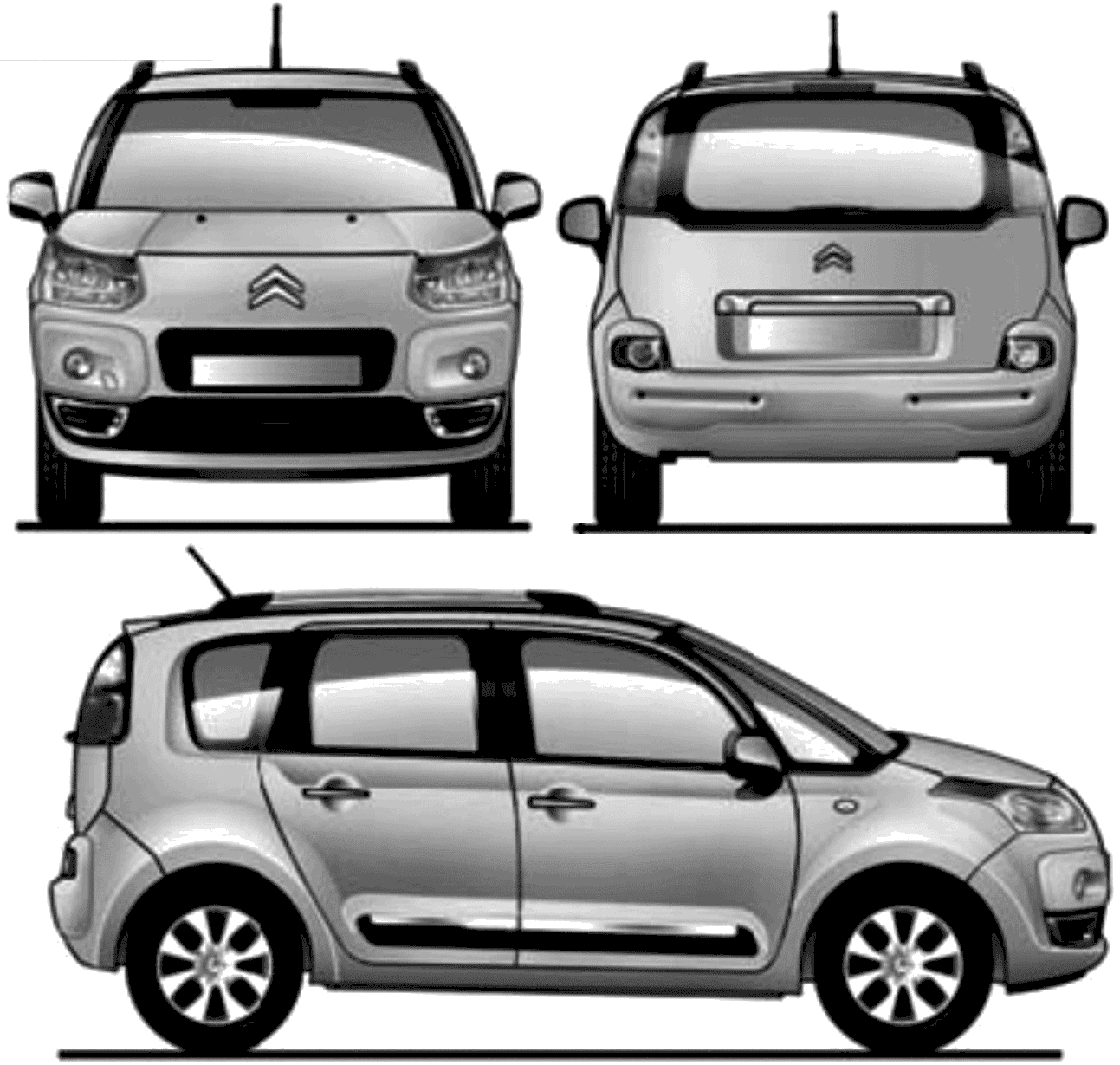 2009 Citroen C3 Picasso