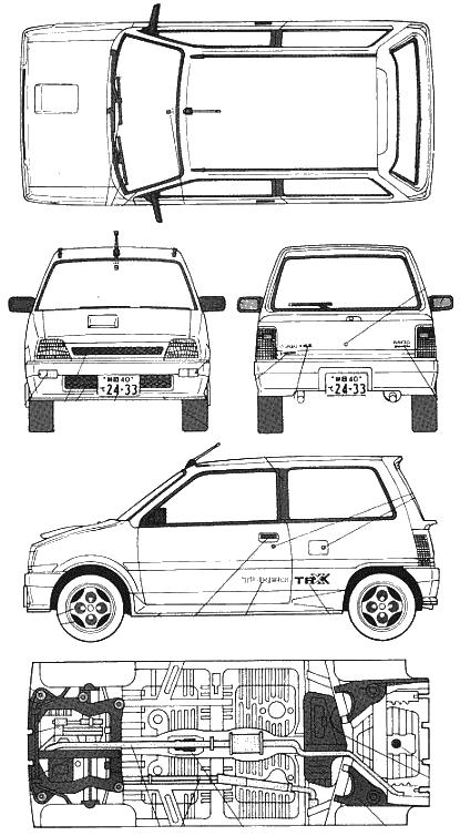 Daihatsu Mira. Daihatsu Mira