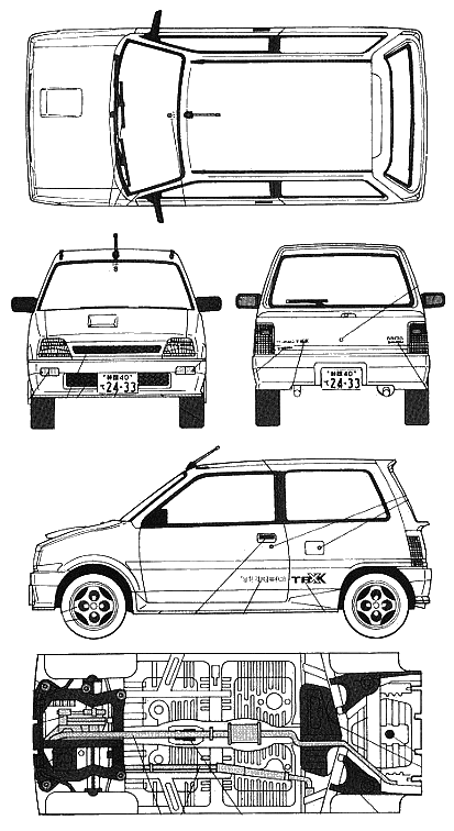 Daihatsu Mira Avy Rs. -daihatsu mira avanzart xx at