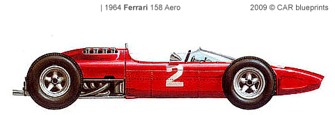 1964 ferrari 158 aero f1 ow ferrari 3d models