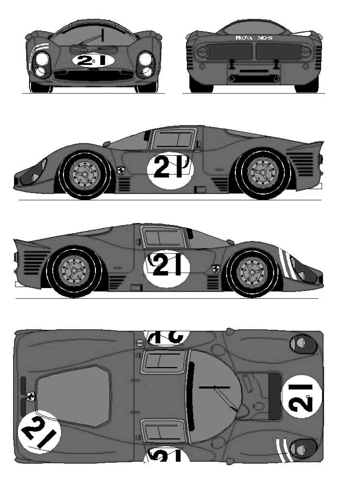 Ferrari 330 P3. 1966 Ferrari 330 P3 Le Mans