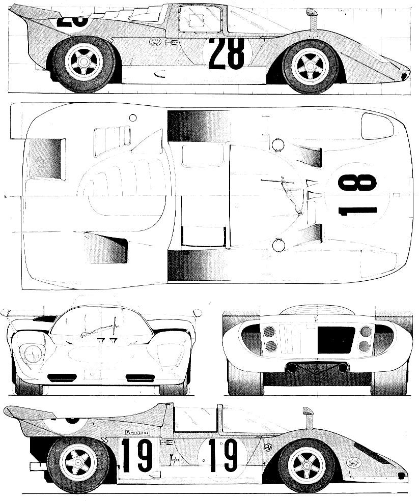 1970 Ferrari 512 S Daytona