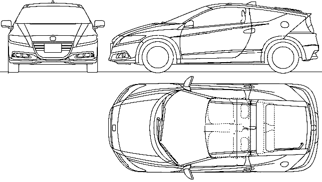 Honda cr-z blueprints #5
