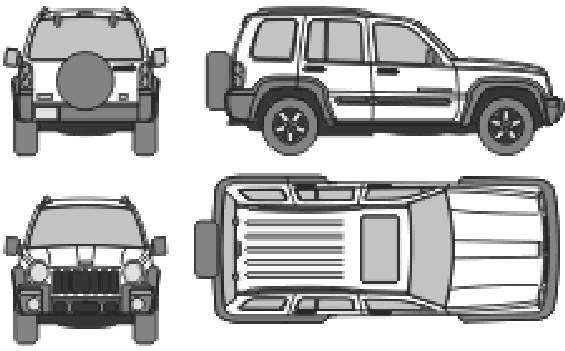 LOST JEEPS • View topic KJ Blueprint Style images