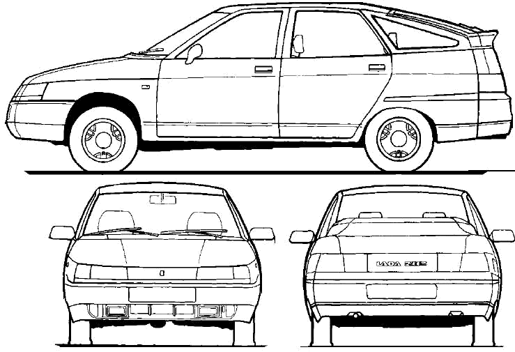 lada 110. 2008 Lada 112 5-door Hatchback