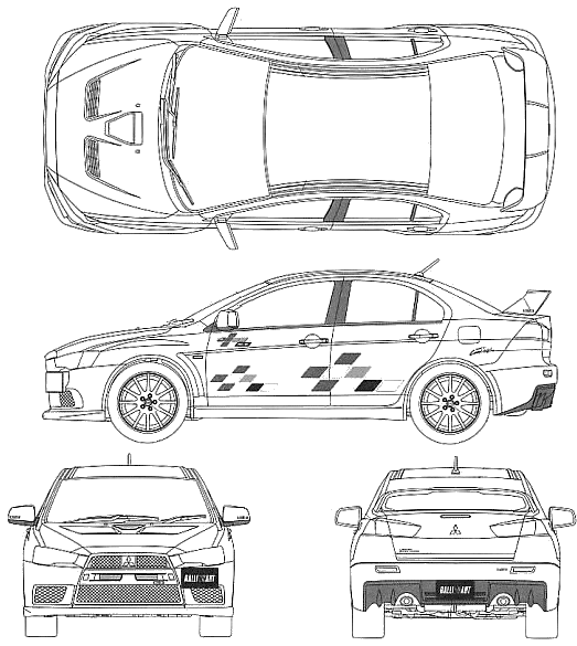 mitsubishi blueprints