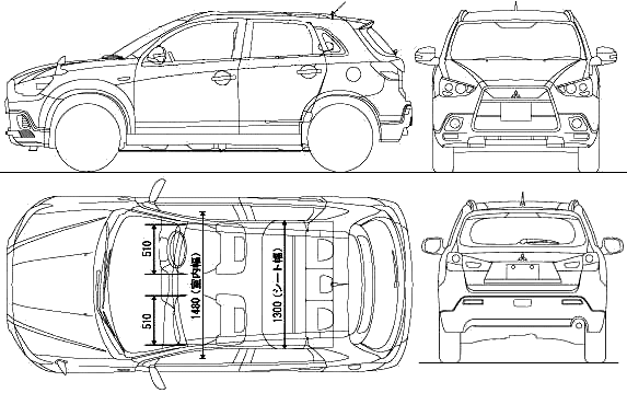 2010 Mitsubishi RVR SUV