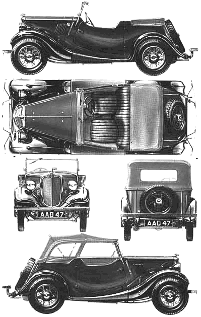1935 Morris Eight Series 1