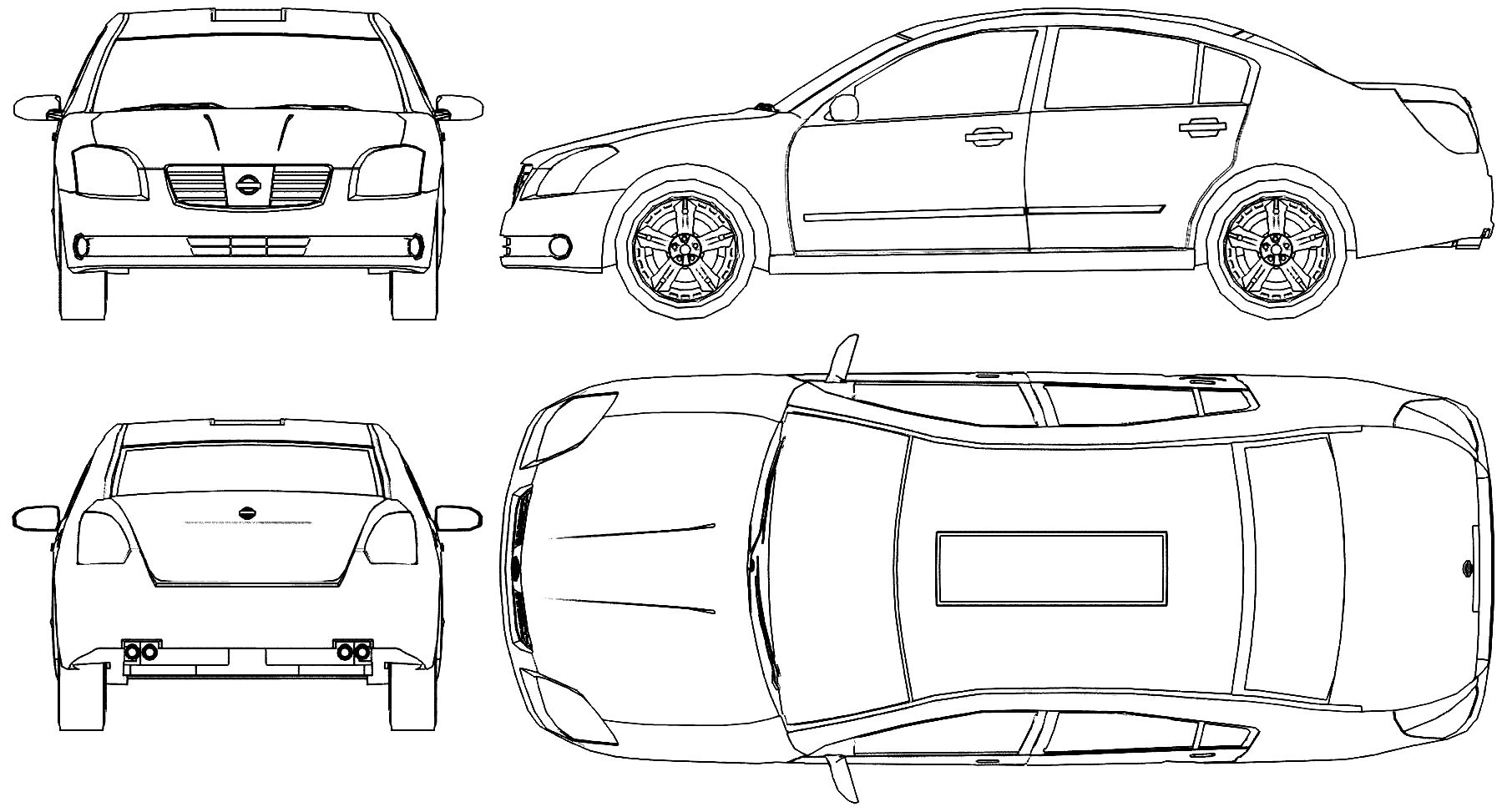 Nissan blueprint #9