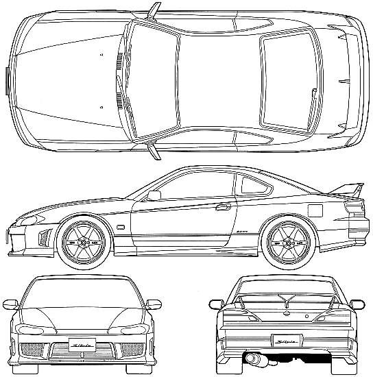 S15 Spec R. 1999 Nissan Silvia S15 Spec-R