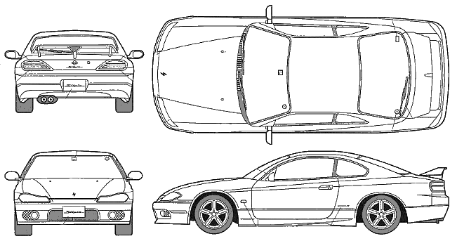 Nissan s15 blueprint