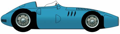 1955 Other Gordini Type 32 F1 GP OW blueprint