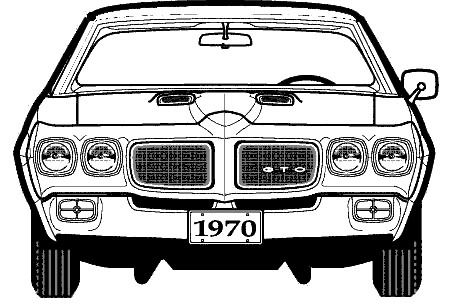 1970 Pontiac Gto. 1970 Pontiac GTO Coupe