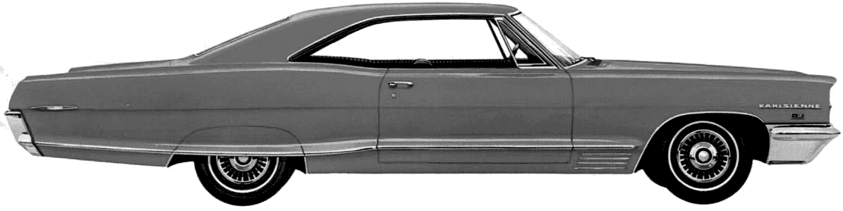 1966 Pontiac Parisienne Sport Coupe blueprint