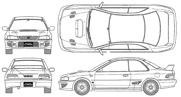 2003 Subaru Impreza Wrx Sedan. 2003 Subaru Impreza WRX STI