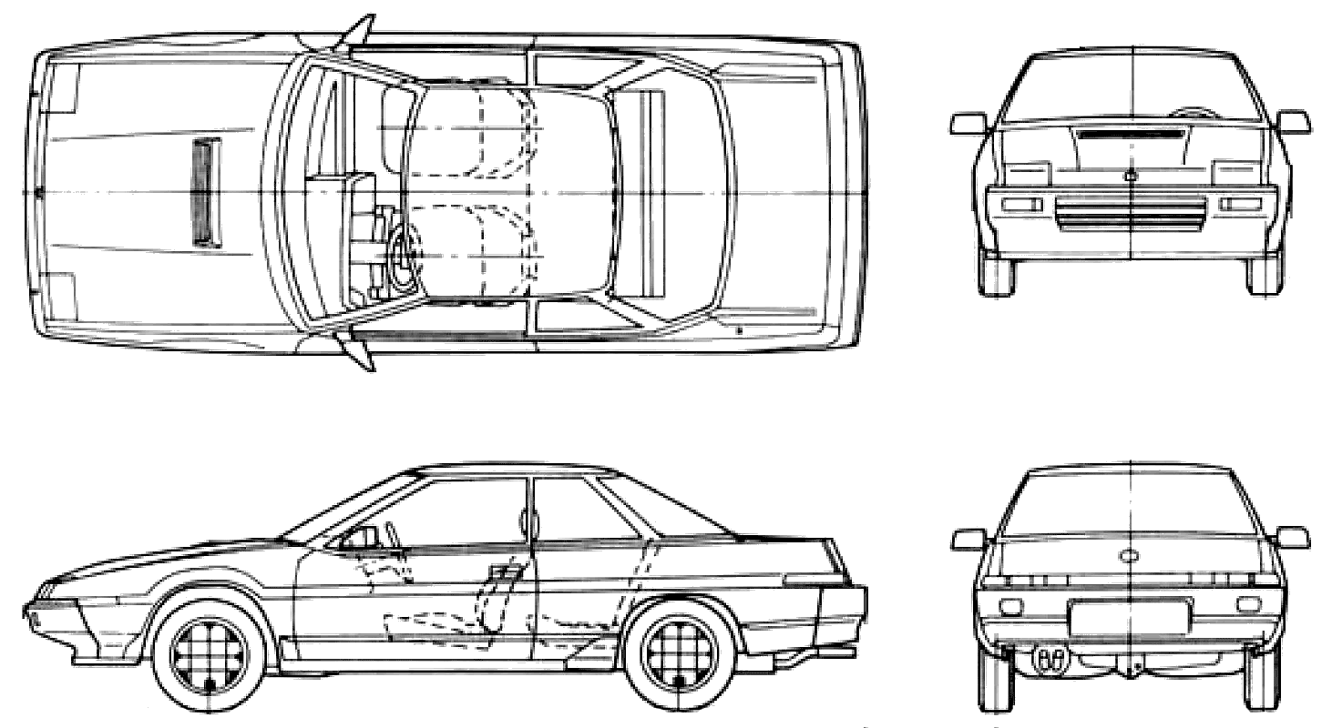 subaru xt 1986