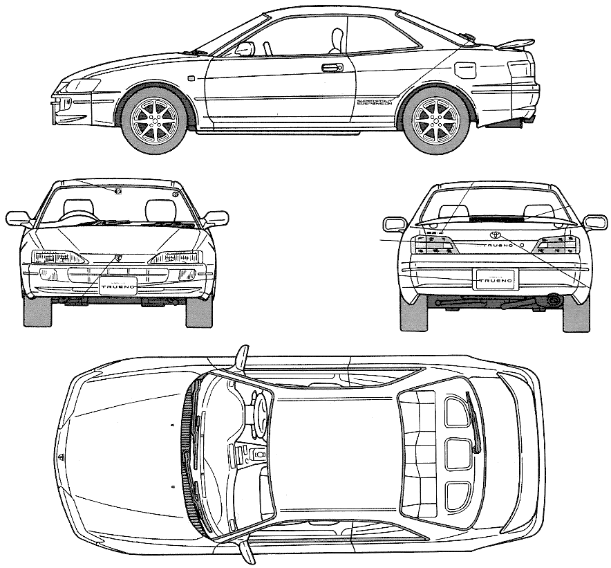 Toyota trueno bzg specs