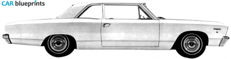 1967 Acadian Beaumont Sedan blueprint