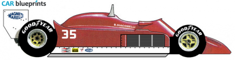 1979 Alfa Romeo 177 F1 OW blueprint