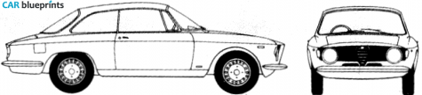 1966 Alfa Romeo GTA Coupe blueprint