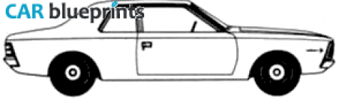 1971 AMC Hornet 2-door Sedan blueprint