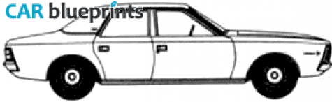 1971 AMC Hornet 4-door Sedan blueprint