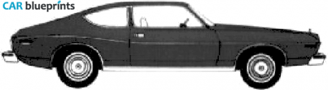 1978 AMC Matador Coupe blueprint