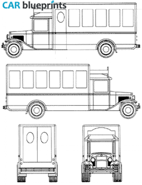 2009 Asquith Branton Bus blueprint