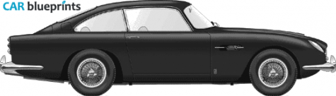 1963 Aston Martin DB5 Coupe blueprint