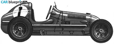 1936 Austin 750 OW blueprint