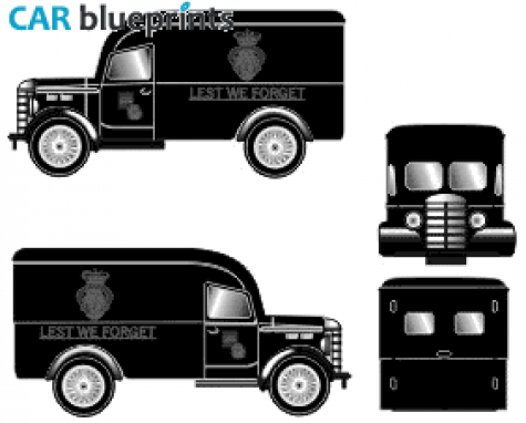 Bedford  Van blueprint