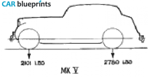 1940 Bentley Mk V Cabriolet blueprint