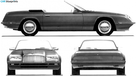 Bentley Turbo Gold Label by Jankel Coupe blueprint