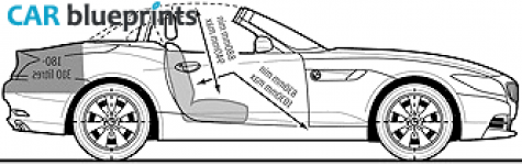 2009 BMW Z4 E89 sDrive35i Cabriolet blueprint