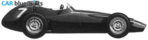 1956 BRM P25 F1 OW blueprint