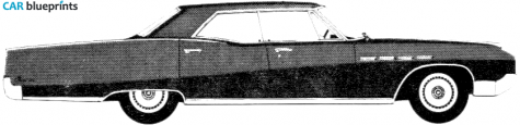 1967 Buick Electra 225 4-door Sedan blueprint