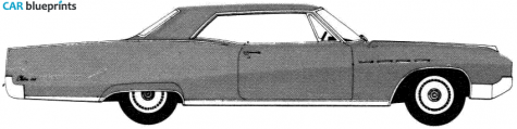 1967 Buick Electra 225 Sport Coupe blueprint