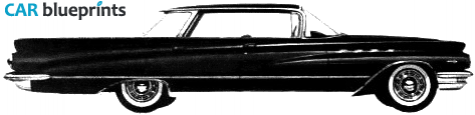 1960 Buick Electra Hardtop Sedan blueprint