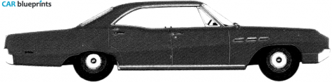 1967 Buick LeSabre 4-door Hardtop Sedan blueprint