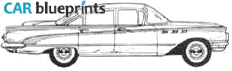 1960 Buick LeSabre Sedan blueprint