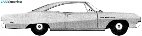 1967 Buick LeSabre Sport Coupe blueprint