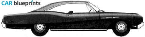 1968 Buick LeSabre Sport Coupe blueprint