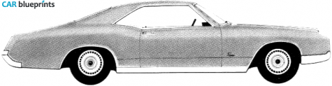 1967 Buick Riviera Coupe blueprint