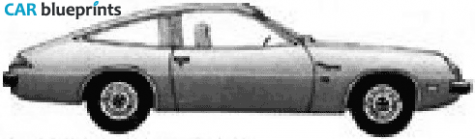 1975 Buick Skyhawk Coupe blueprint